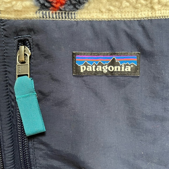 Patagonia Retro-X Vest Sherpa Synchilla Fleece Aztec design S - Picture 2 of 5